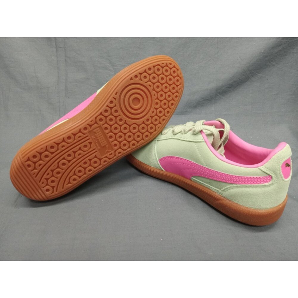 Puma Girls Palermo Jr. Lace Up Sneakers Mint Pink Size 6 NEW NO BOX! - Picture 2 of 11